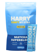 Harry Can't Sit Still Matcha SuperBlend | Vanilla
